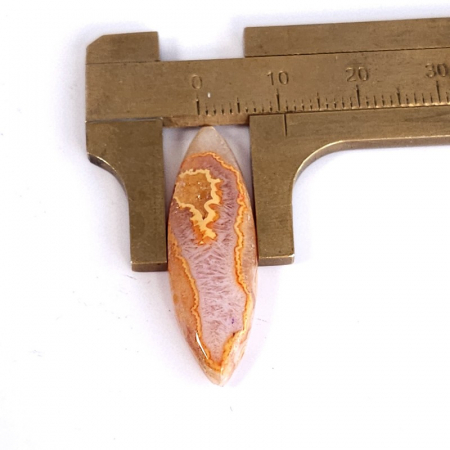 Agat druzy galben cabochon piatra semipretioasa 2005 [2]