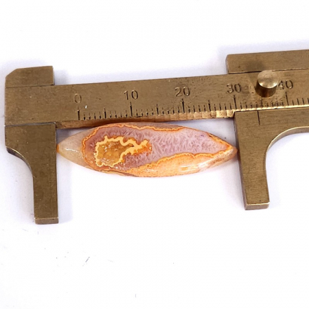 Agat druzy galben cabochon piatra semipretioasa 2005 [3]