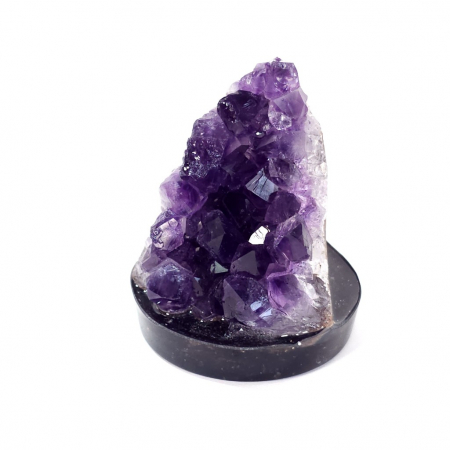 Minerale pe suport orgonic - fraagment unicat ametist pe orgon