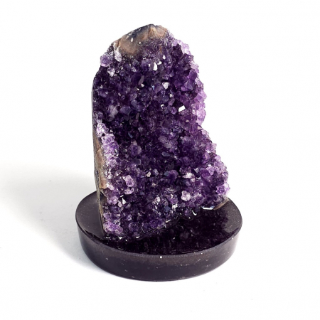 Minerale pe suport orgonic - fragment geoda ametist pe orgon