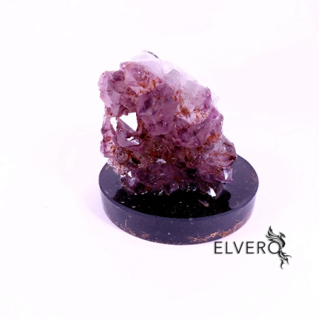 Fragment ametist pe suport orgonic cu turmalina neagra [5]