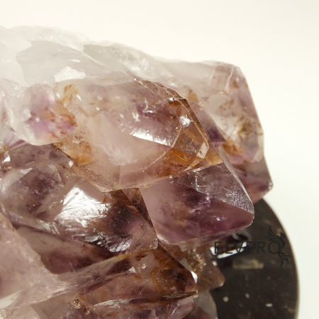 Fragment ametist pe suport orgonic cu turmalina neagra [4]