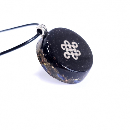 Pandantiv orgon Nod mistic cu turmalina neagra [2]