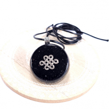 Pandantiv orgon Nod mistic cu turmalina neagra [3]