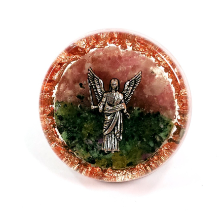 Decorațiuni orgon din pietre naturale - Arhanghel Jofiel iconita orgon cristaloterapie
