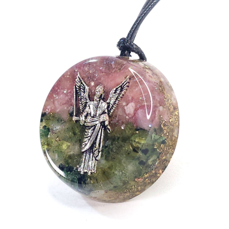 Amuleta arhanghel Jofiel cu pietre naturale [1]