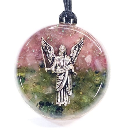 Pandantive Elvero - Amuleta arhanghel Jofiel cu pietre naturale