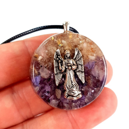 Amuleta Arhanghel Zadkiel bijuterie cu pietre semipretioase [8]