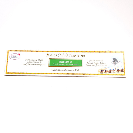 Betisoare parfumate Fiore D'Oriente Balsamic cu uleiuri esentiale, Marco Polo's Treasures [4]