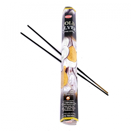 Betisoare parfumate - Bete parfumate Gold Silver pentru bunastare finaciara