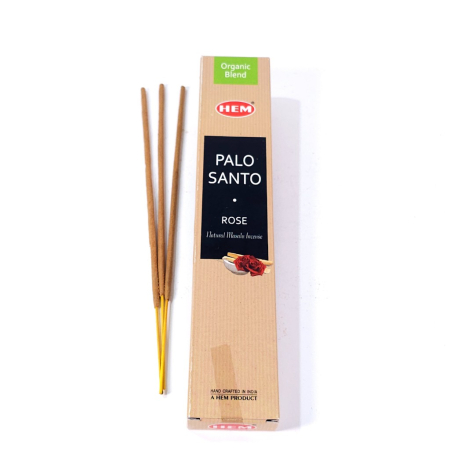 Betisoare parfumate - Bete parfumate cu palo santo si trandafir