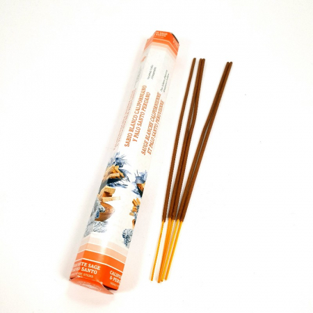 Betisoare parfumate - Betisoare parfumate Green Tree Californian White Sage and Peruvian Palo Santo