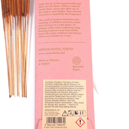 Betisoare parfumate Nippon Kodo Frankincense, Herb and Earth [3]