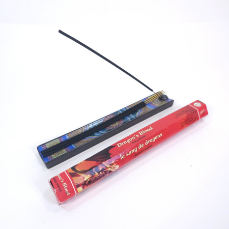 Betisoare parfumate Flute Dragon's Blood - arome tamaie si flori [2]