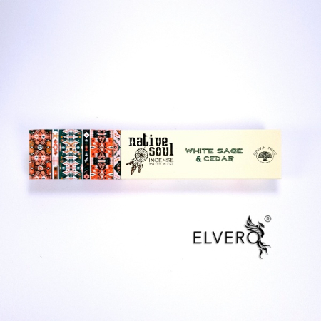 Betisoare parfumate - Betisoare parfumate Green Tree White Sage and Cedar, Native Soul