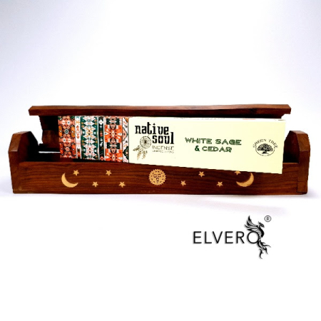 Betisoare parfumate Green Tree White Sage and Cedar, Native Soul [2]