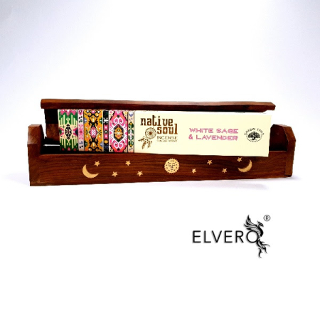 Betisoare parfumate Green Tree White Sage and Lavender, Native Soul [2]