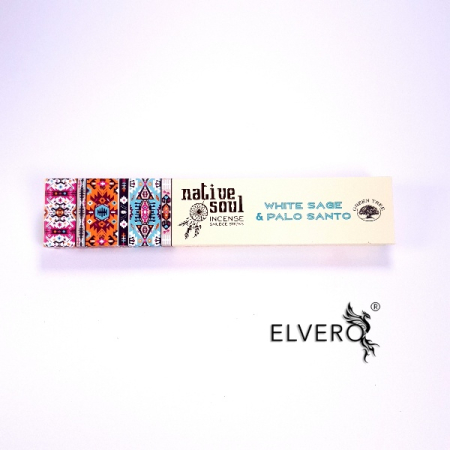 Betisoare parfumate - Betisoare parfumate Green Tree White Sage and Palo Santo, Native Soul