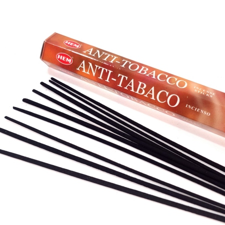 Bețișoare parfumate HEM Anti-Tobaco cutie hexagonală 20 buc aromă fresh [1]