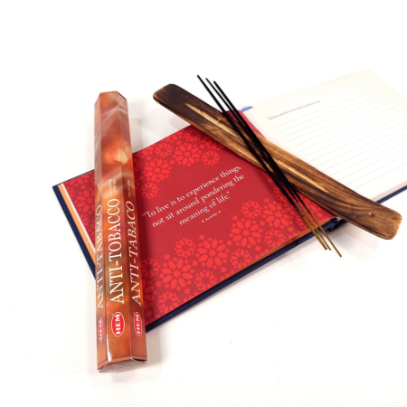 Bețișoare parfumate HEM Anti-Tobaco cutie hexagonală 20 buc aromă fresh [2]