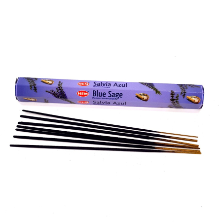 Betisoare parfumate HEM Blue Sage, salvie albastra
