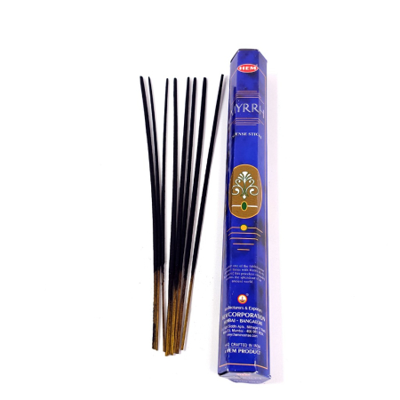 Betisoare parfumate HEM Myrrh, aroma smirnă