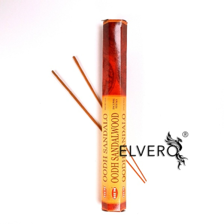 Betisoare parfumate HEM Oodh Sandalwod, lemn agar si santal, note lemnoase [4]