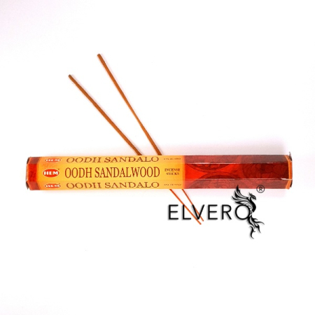 Betisoare parfumate HEM Oodh Sandalwod, lemn agar si santal, note lemnoase [2]
