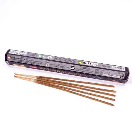 Betisoare parfumate Hem Premium Palo santo Cinnamon [4]