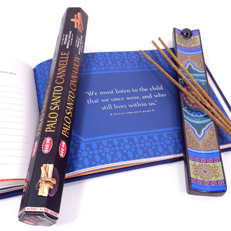 Betisoare parfumate Hem Premium Palo santo Cinnamon [3]
