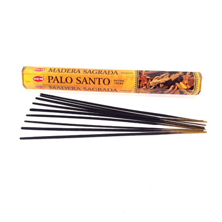 Betisoare HEM Palo Santo – aromă de lemn sfânt pentru purificare energetică și energie pozitivă