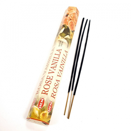 Betisoare parfumate - Bețișoare parfumate HEM Rose Vanilla