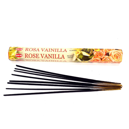 Bețișoare parfumate HEM Rose Vanilla