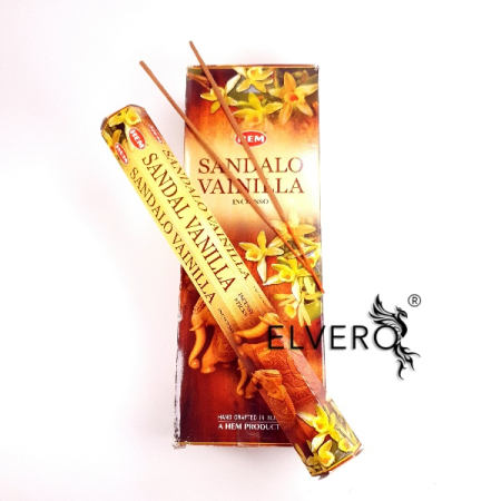 Betisoare parfumate HEM Sandal Vanilla, arome de santal si vanilie [3]