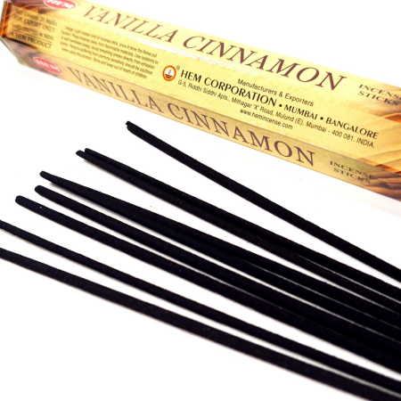 Betisoare parfumate HEM Vanilla Cinnamon [1]