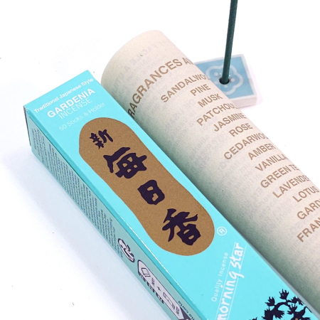 Betisoare parfumate Nippon Kodo Gardenia colectia Morning Star, arome florale [4]