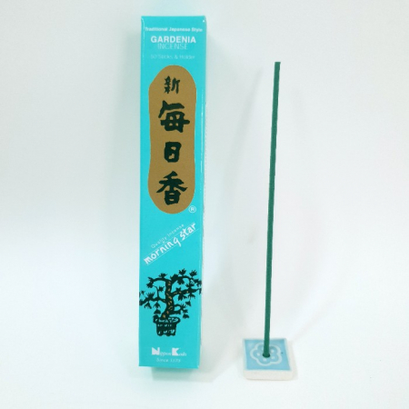 Betisoare parfumate Nippon Kodo Gardenia colectia Morning Star, arome florale