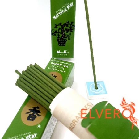 Betisoare parfumate Nippon Kodo Green Tea aroma de ceai verde [3]