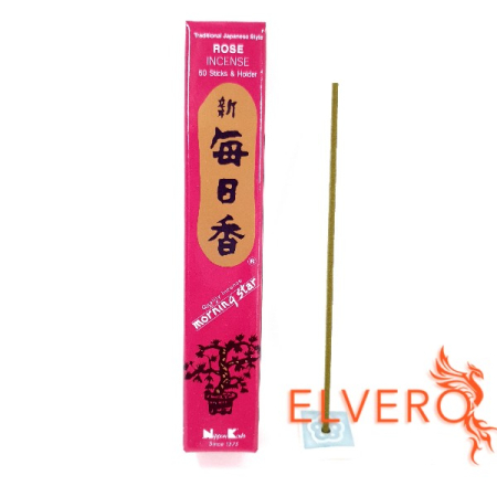 Betisoare parfumate Nippon Kodo Rose, colectia Morning Star, aroma trandafir [2]