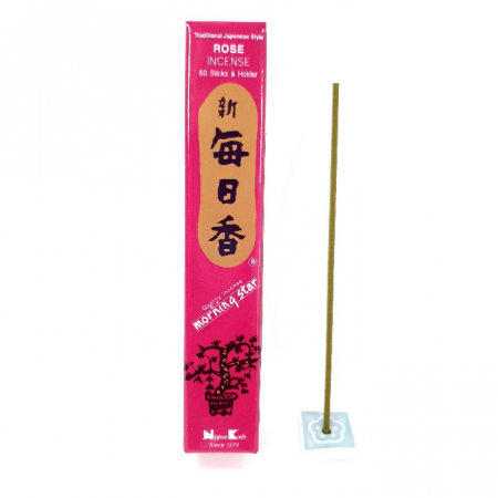Betisoare parfumate - Betisoare parfumate Nippon Kodo Rose, colectia Morning Star, aroma trandafir