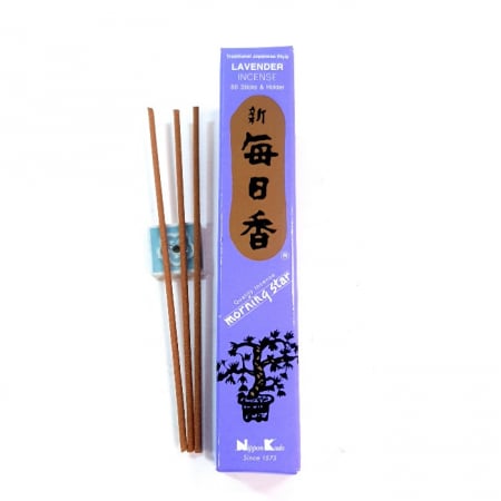Betisoare parfumate Nippon Kodo Lavender, aroma de lavanda