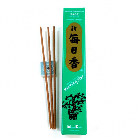 Betisoare parfumate Nippon Kodo Sage, aroma de salvie