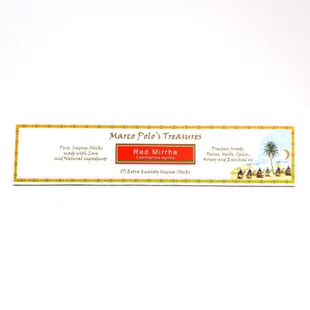 Betisoare parfumate Fiore D'Oriente Red Mirrha, smirna, Marco Polo's Treasures 8032749396405