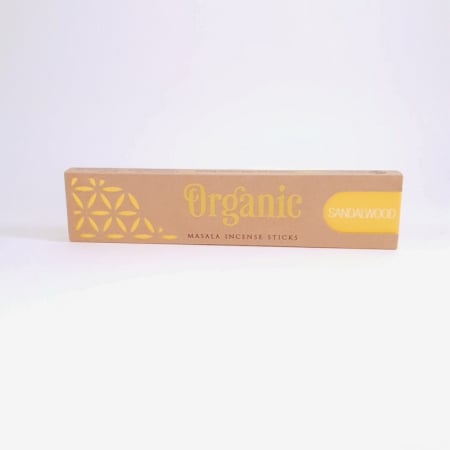 Betisoare parfumate Song of India Sandalwood, Organic