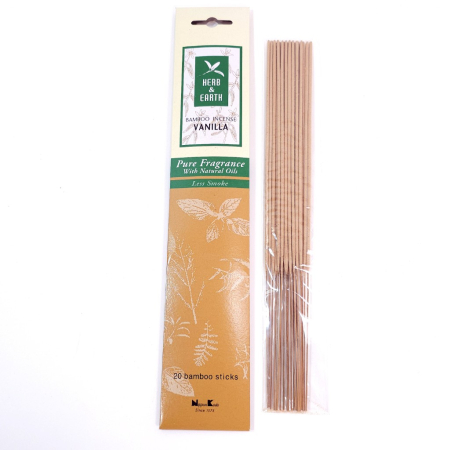 Betisoare parfumate Nippon Kodo Vanilla, Herb and Earth