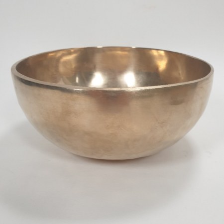 Boluri cantatoare, diapazoane, vergele - Bol tibetan cantator 21 cm, lucrat manual