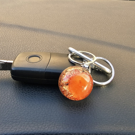Breloc orgonic cu piatra carneol [3]