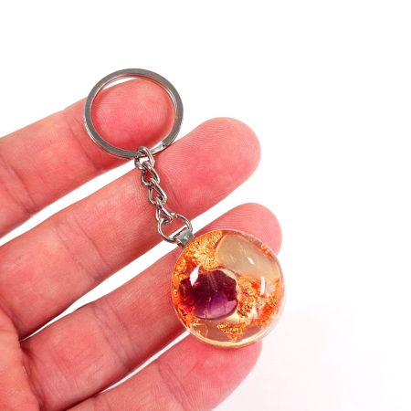 Breloc - pandantiv orgon cu fluorit [1]