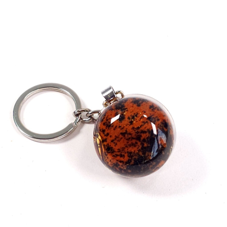 breloc orgonic cu obsidian si cuart [4]