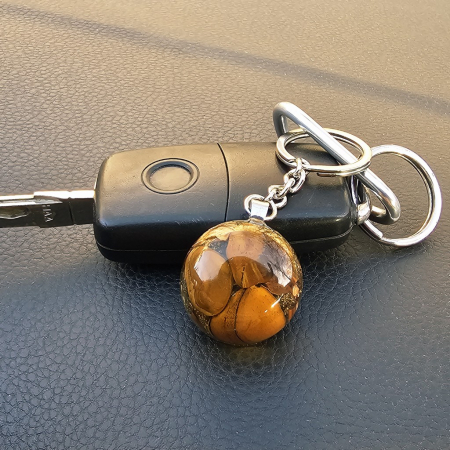 Breloc - pandantiv orgon cu ochi de tigru [7]